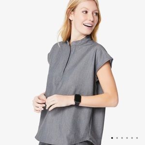 Grey Figs scrub top